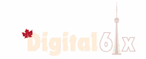 Digital 6ix logo with CN tower between D and 6
