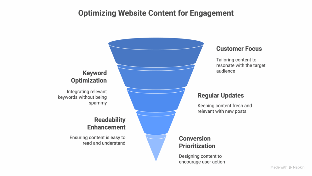 Web Content optimization process